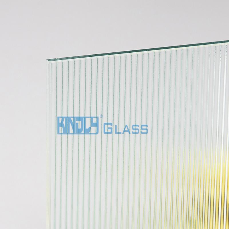 Clear Flutelite-B W-3mm Patterned Glass